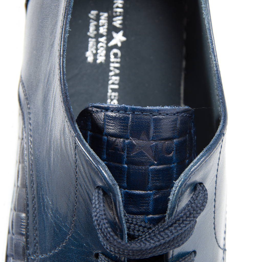 Zapatillas deportivas Andrew Charles para hombre en azul WILLIAM