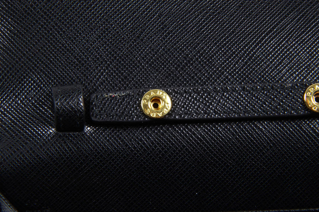 Bolso de mano Prada 1MT437 Nero Saffiano Metal