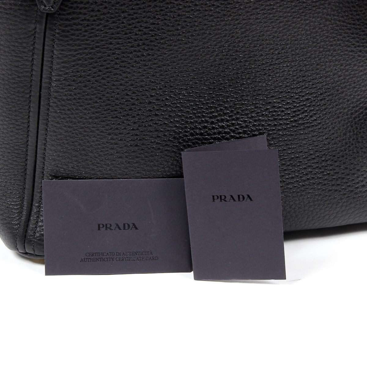 Bolso de mano Prada para mujer 1BG113 UWL F0002 NERO VIT DAINO