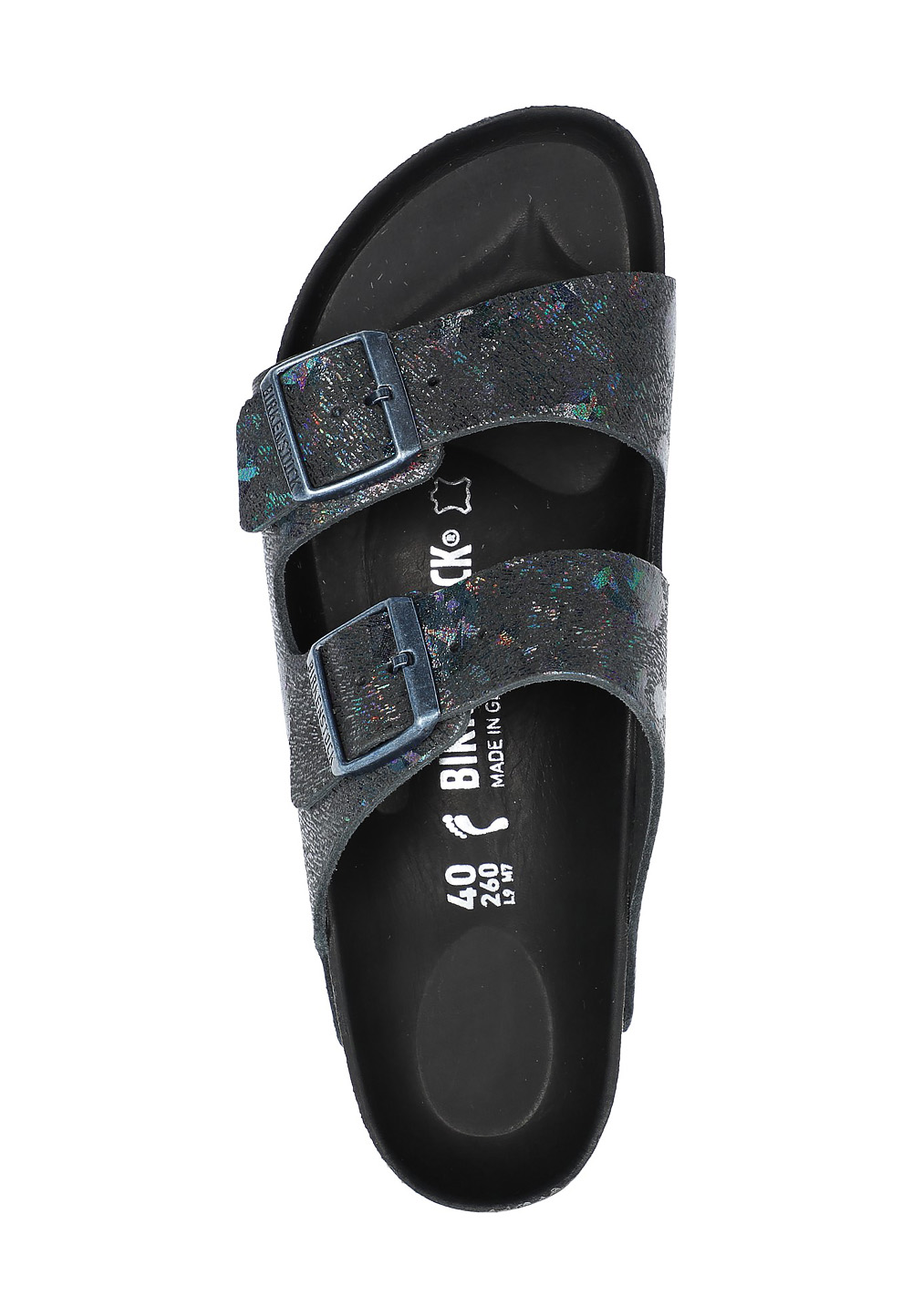 Sandalias Birkenstock para mujer, color negro, Arizona