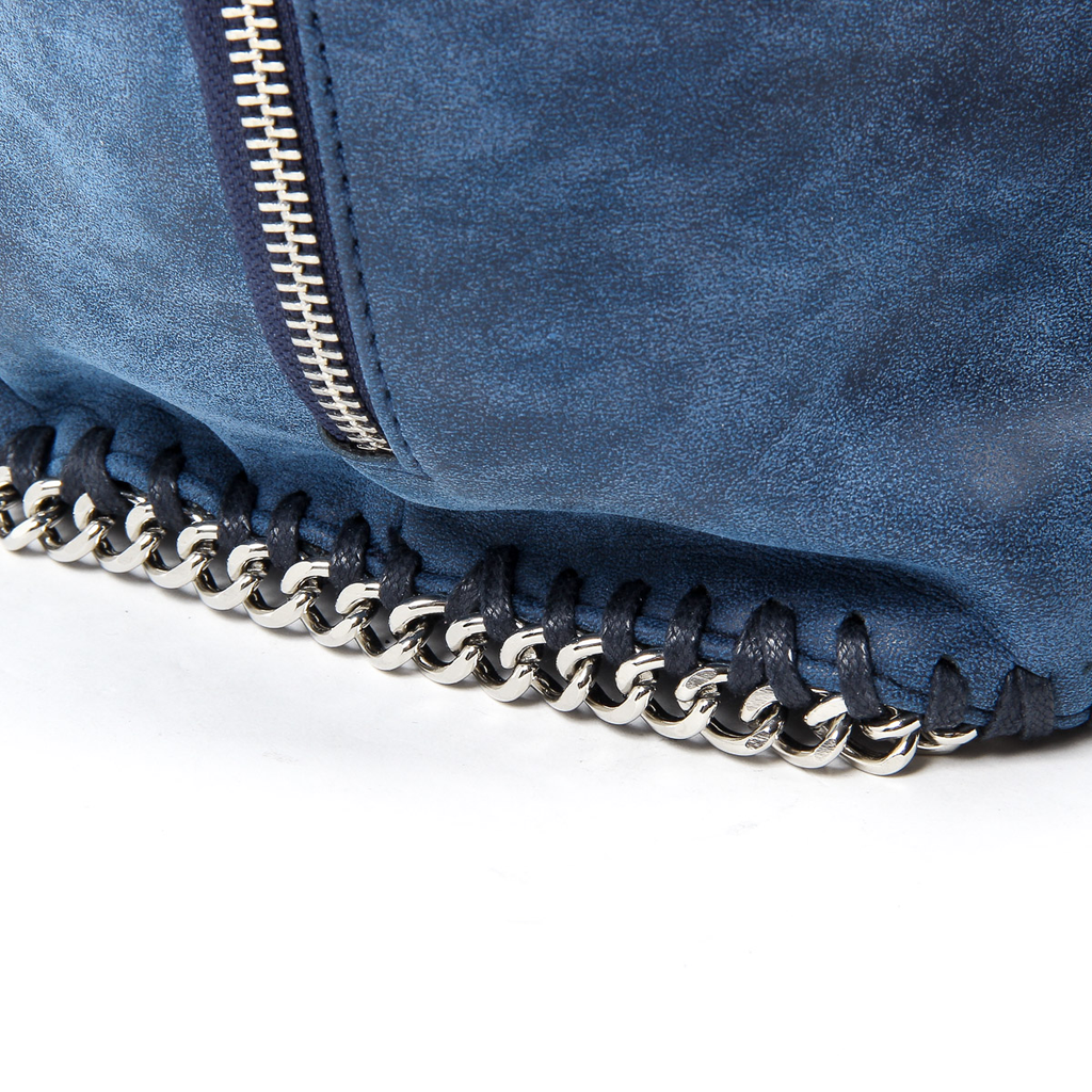Bolso de mano para mujer Andrew Charles azul oscuro KIARA