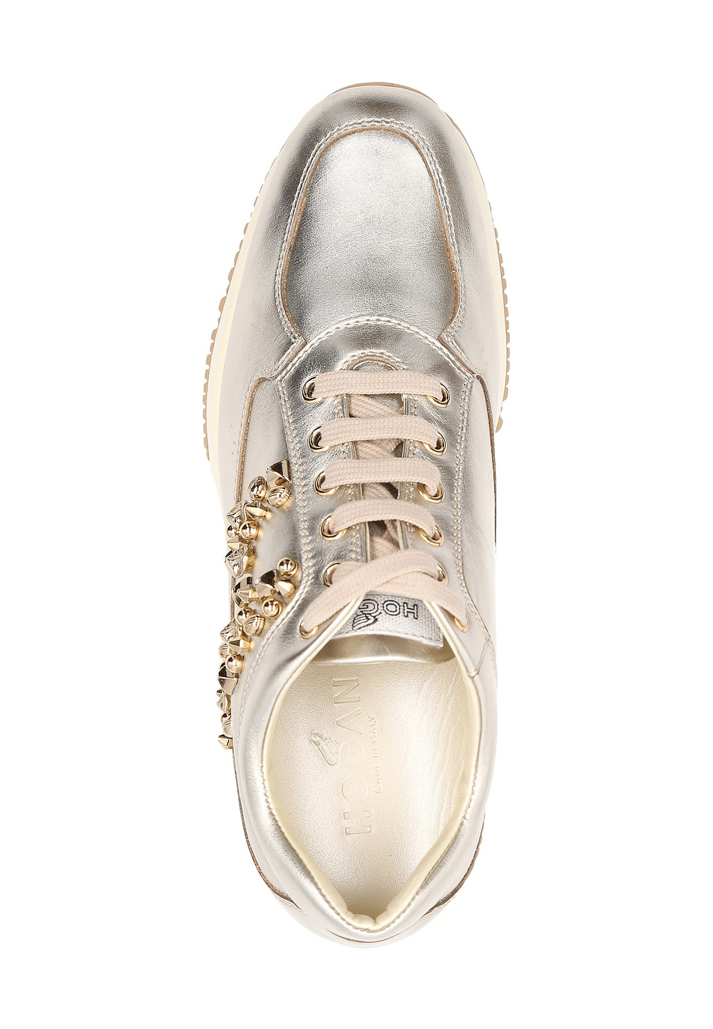Hogan Womens Sneaker Silver Interactive HXW00N0Q240SSV0B202