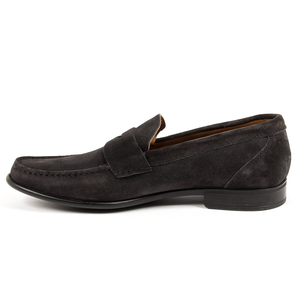 Mocasines V 1969 Italia para hombre, gris oscuro, LEONARDO