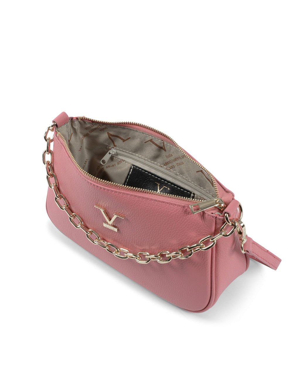 Bolso de mano para mujer V Italia rosa VE1735-G DOLLARO ROSA BABY