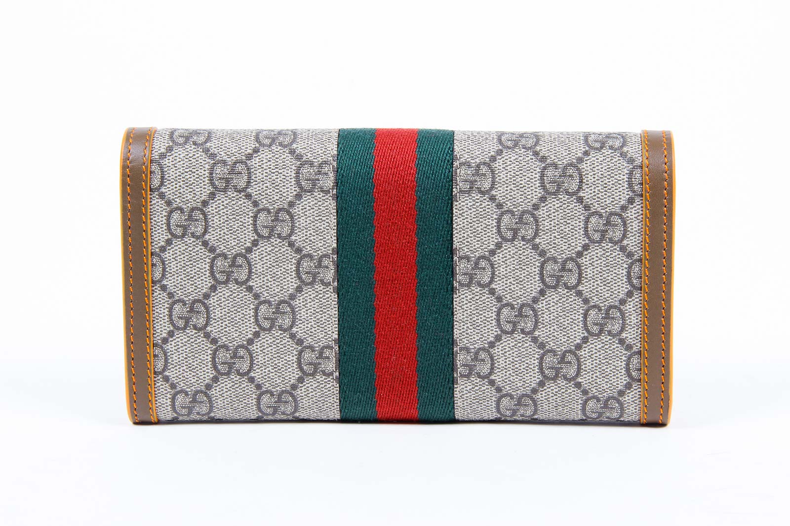 Monedero Gucci Supreme de dos pliegues para mujer