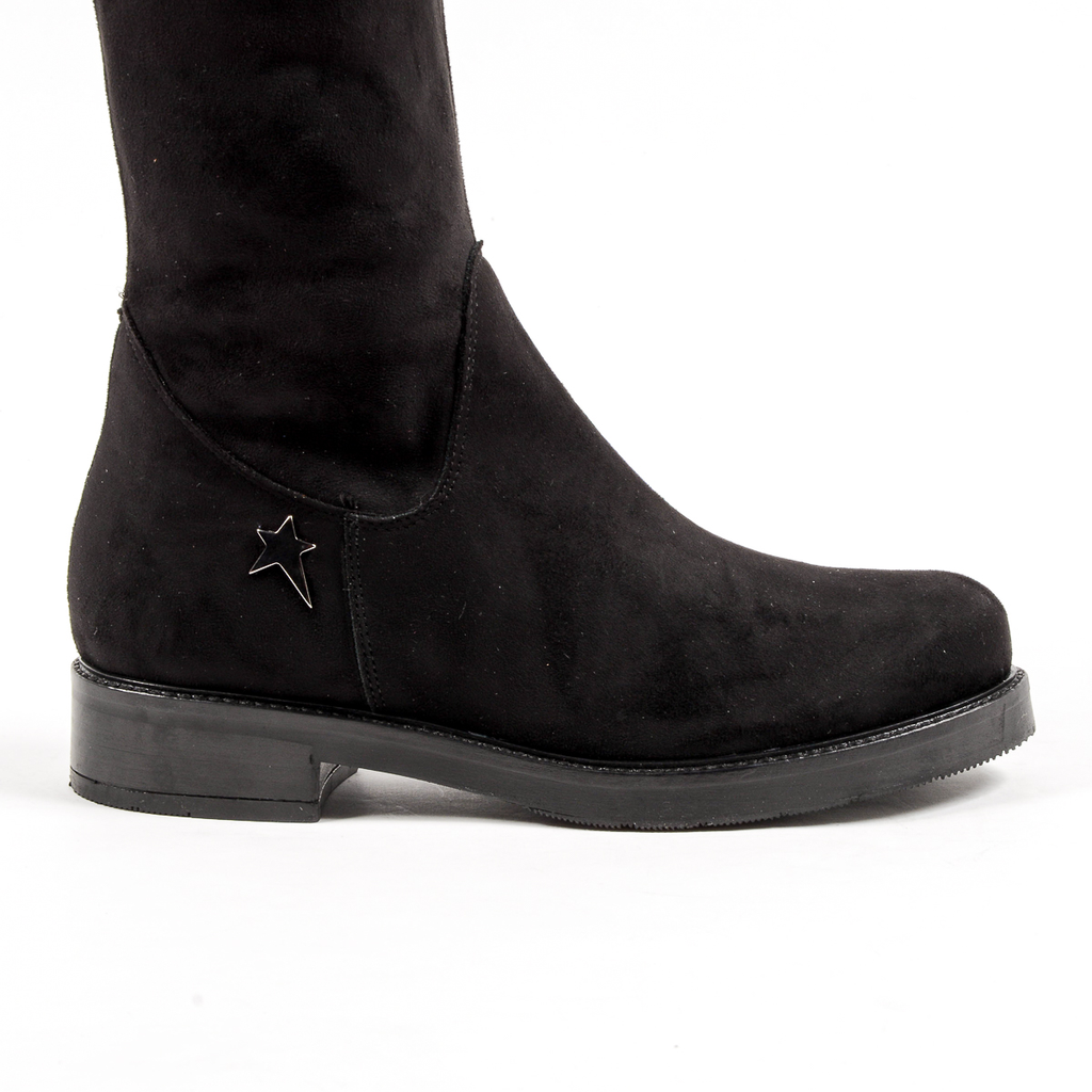 Andrew Charles Womens High Boot Black BRODY