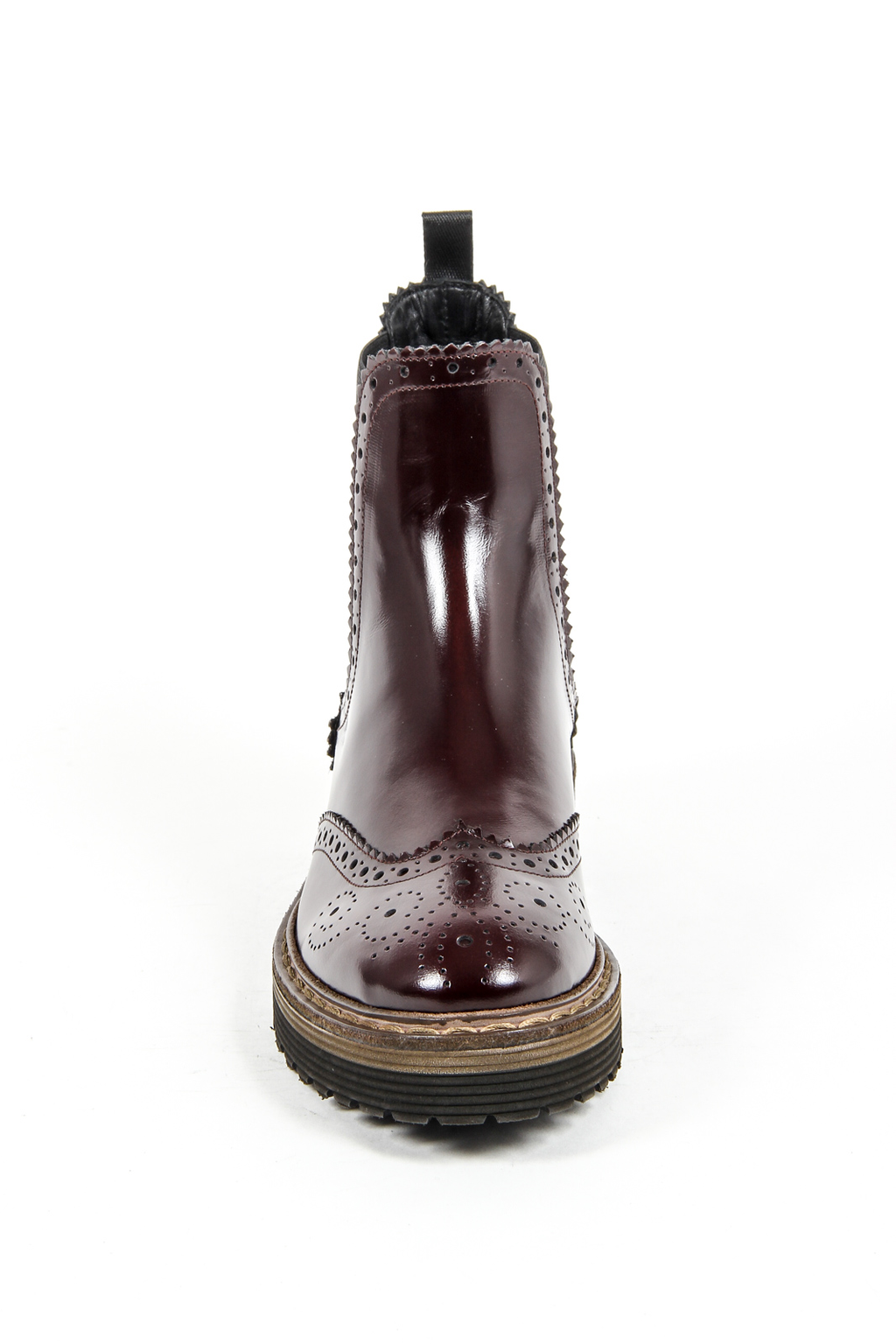 V 1969 Italia Botines para mujer Burdeos FAIRY