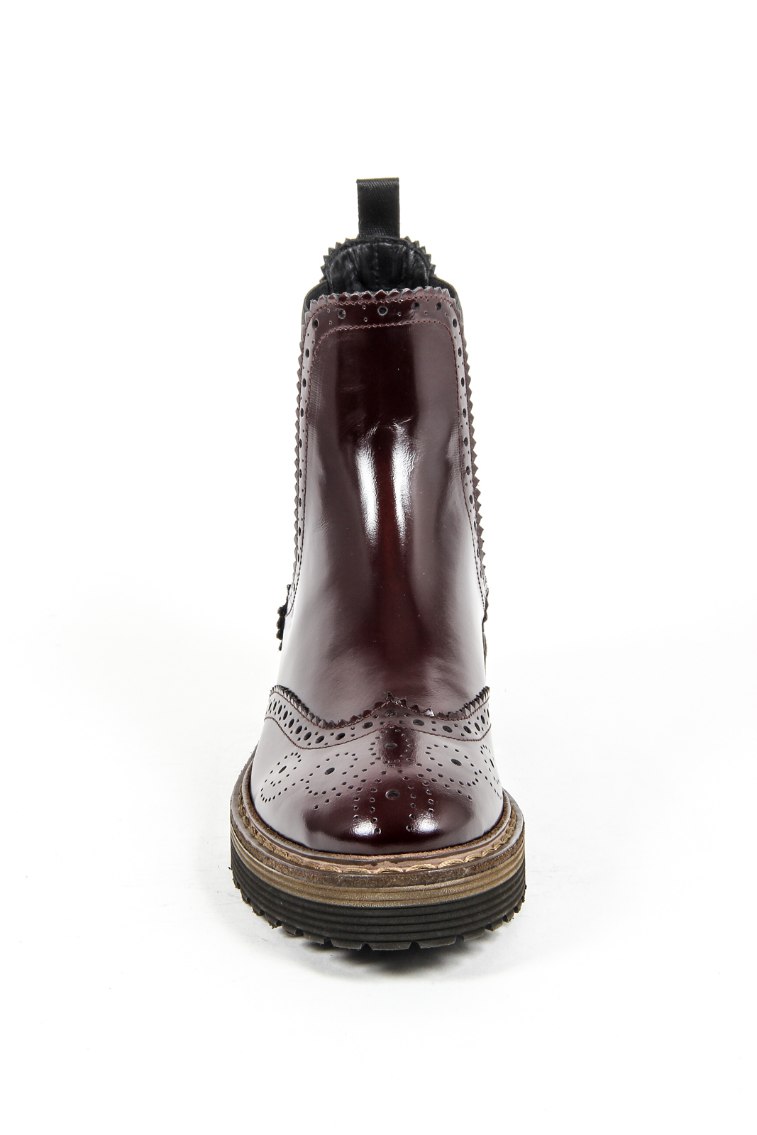 V 1969 Italia Botines para mujer Burdeos FAIRY
