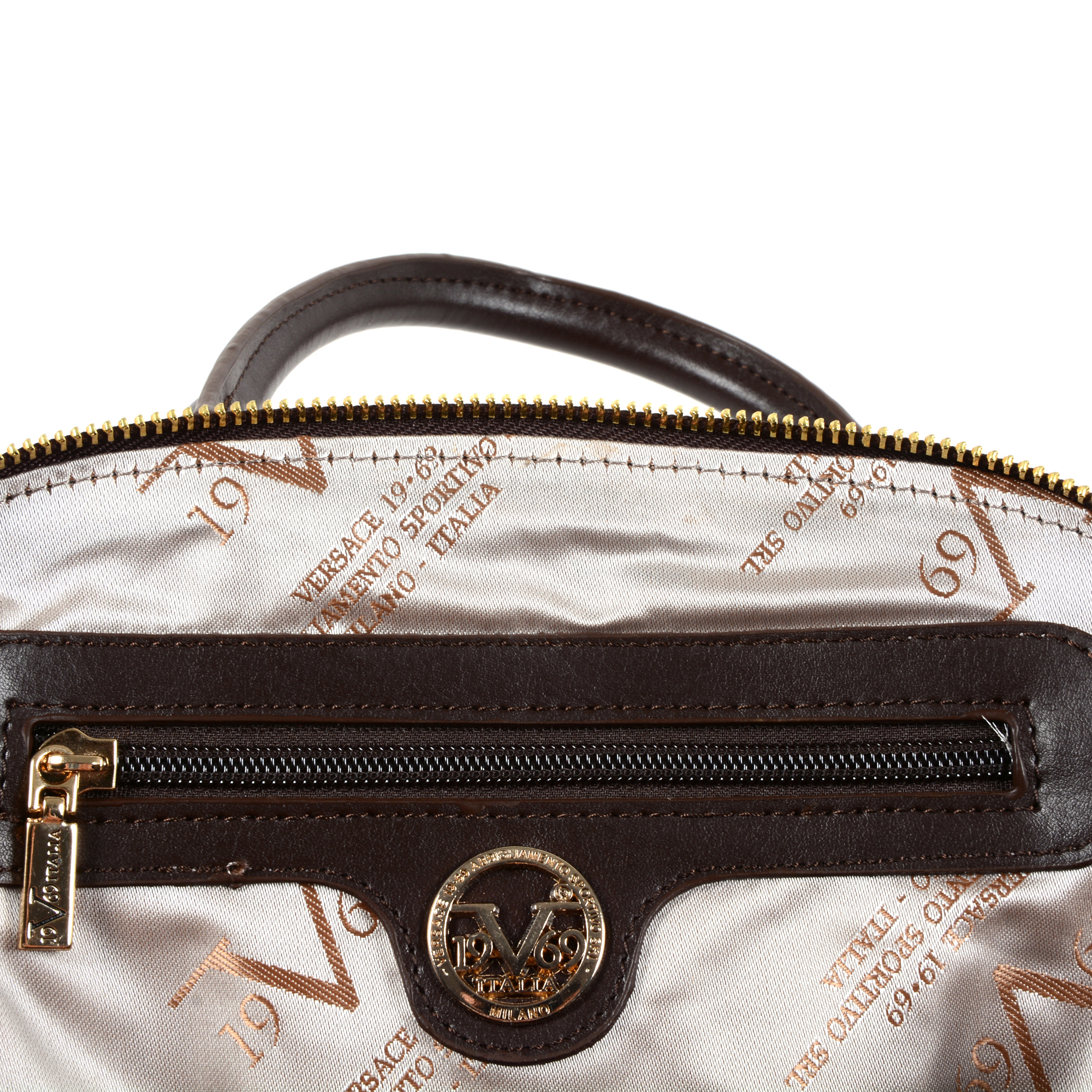 V 1969 Italia Womens Handbag Brown CRETA