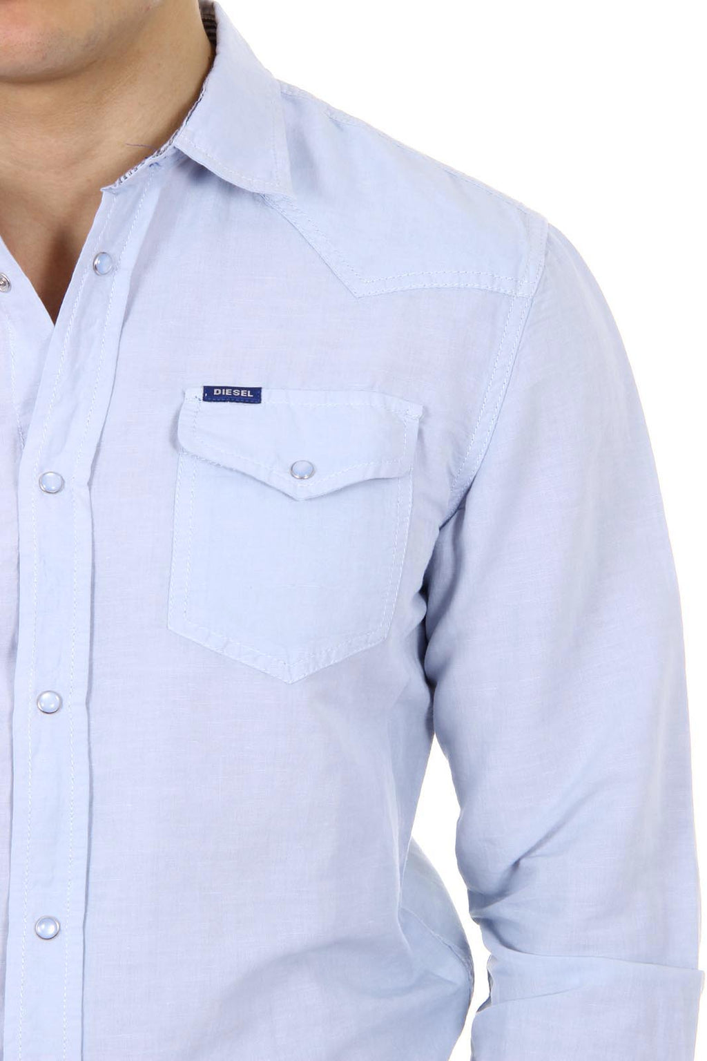 Camisa Diesel de manga larga para hombre S-SULFA 00SGDV 0LAEB 88P