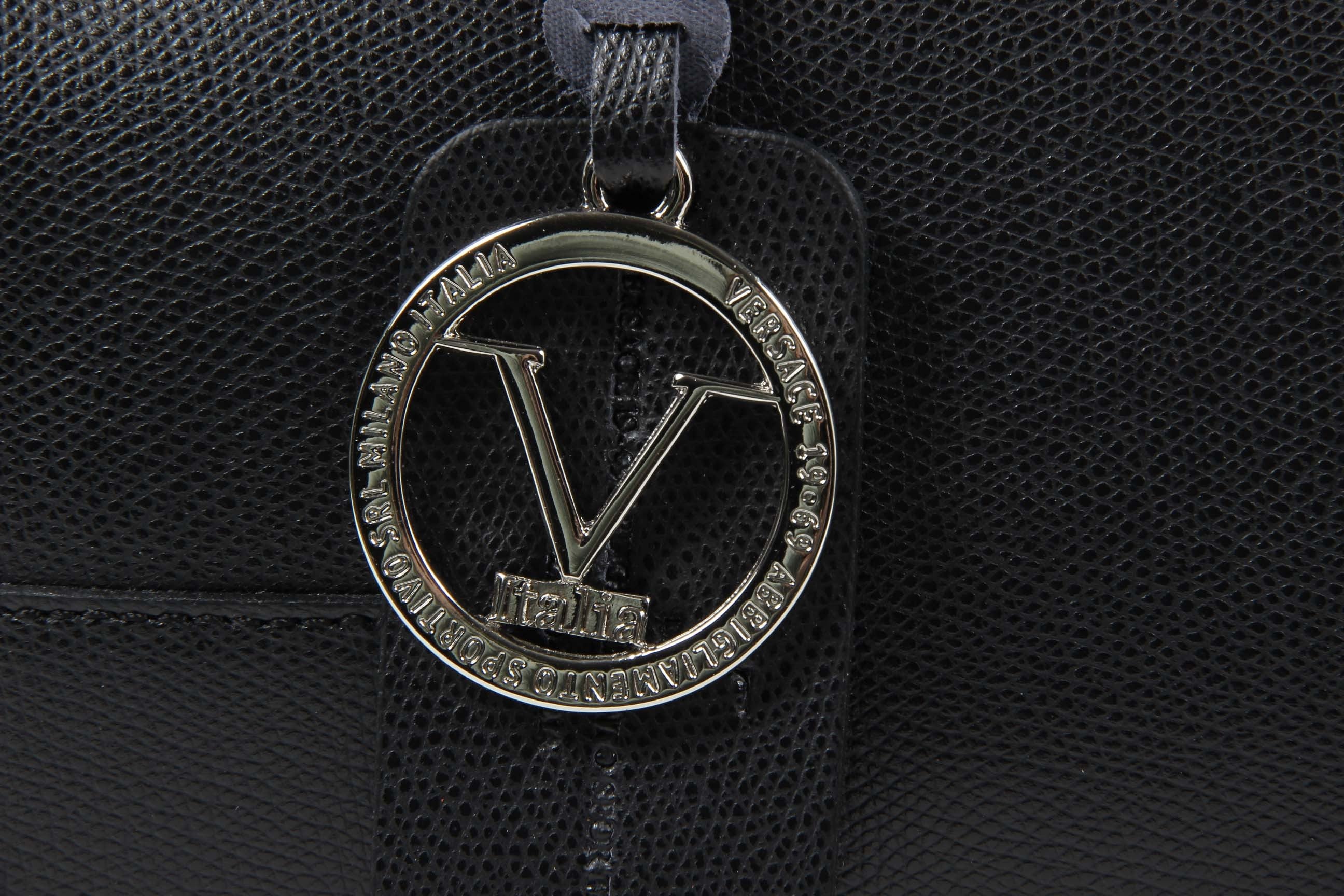 Bolso de mano para mujer V 1969 Italia V013-S SAFFIANO NEGRO