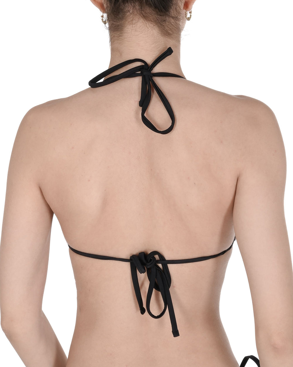 19V69 Italia Womens Swimwear Top VSC1WTP06 BLACK WHITE