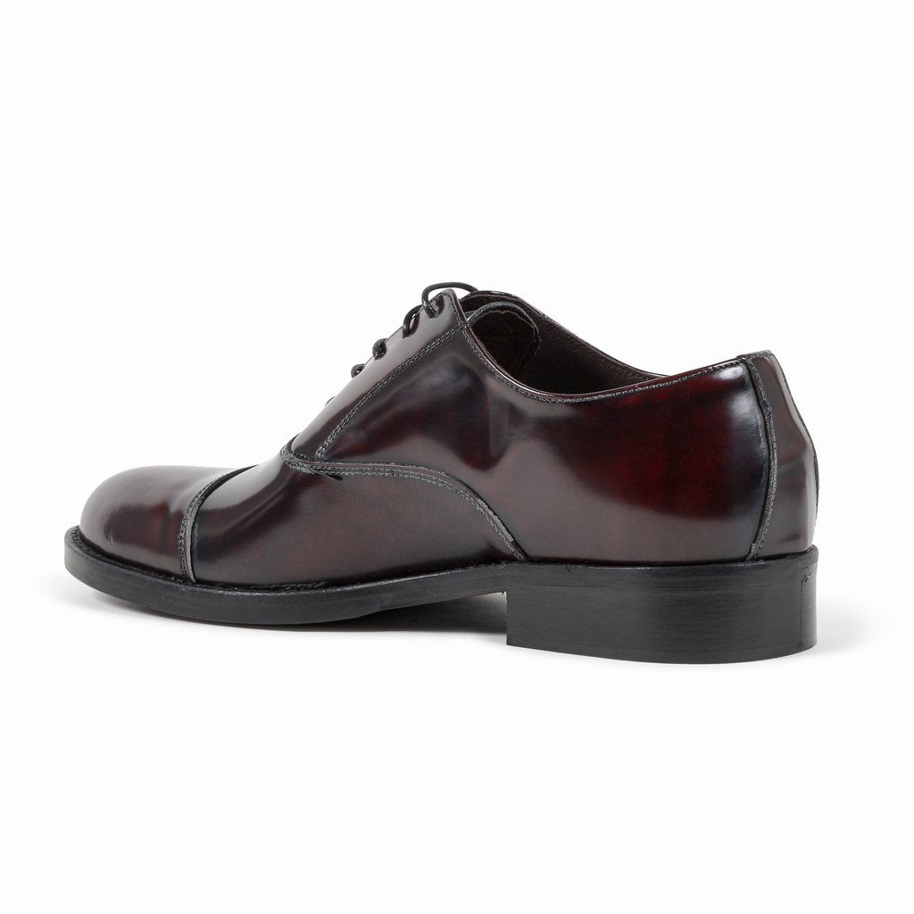 19V69 Italia - Zapato clásico para hombre, color burdeos 913L MP ABRASIVATO BURDEOS