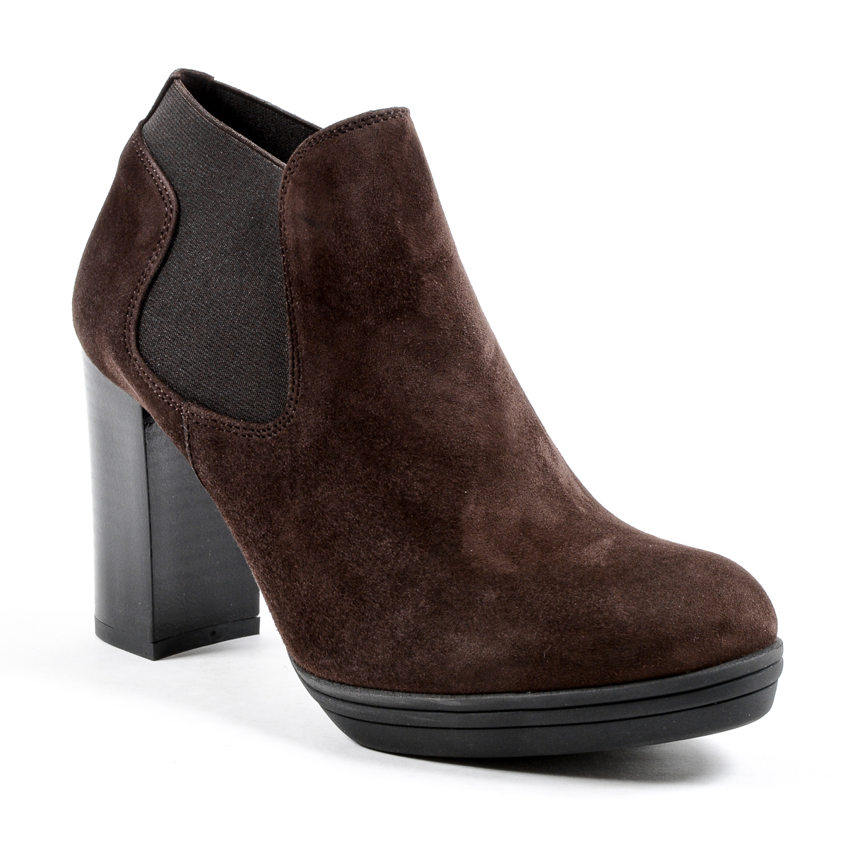 V 1969 Italia - Botines de tacón para mujer, color marrón, GRACY