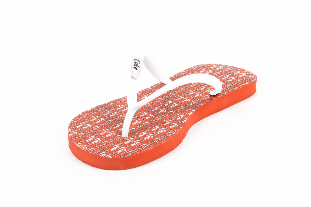 Chanclas Coca Cola para mujer CCA0594 WISE GIRL BLANCAS