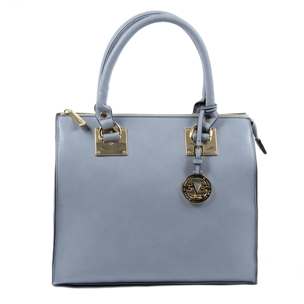Bolso de mano para mujer V 1969 Italia gris claro LISA