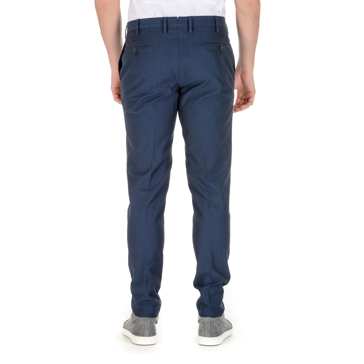 PT01 Pantalones de hombre azul BUSINESS
