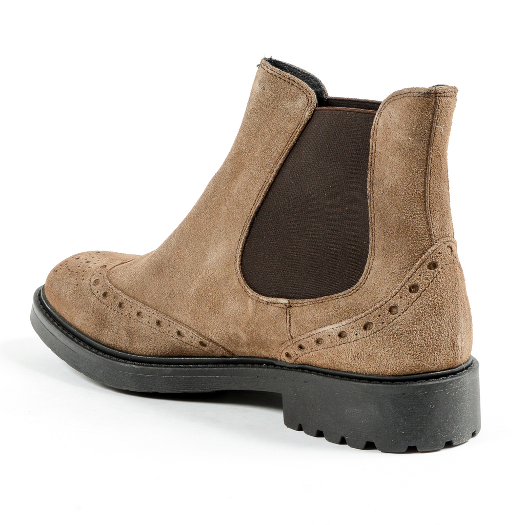 Andrew Charles Mens Ankle Boot Taupe BOB