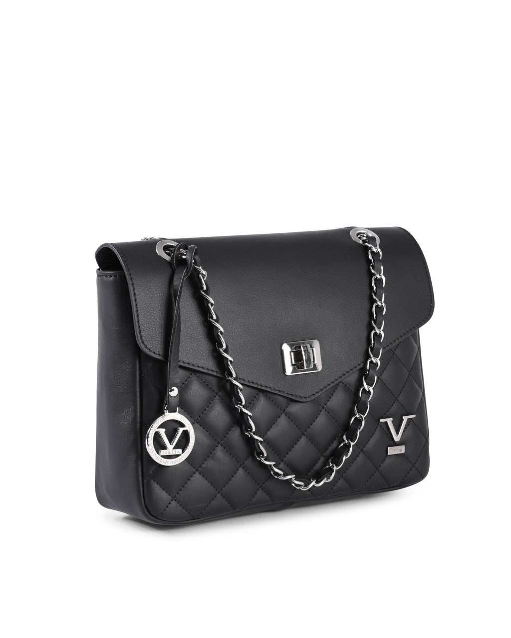 Bolso de mano para mujer V Italia V024M-S SAUVAGE NERO