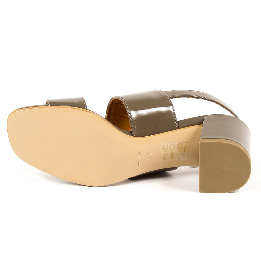 V 1969 Italia Sandalia para mujer Taupe SALMA