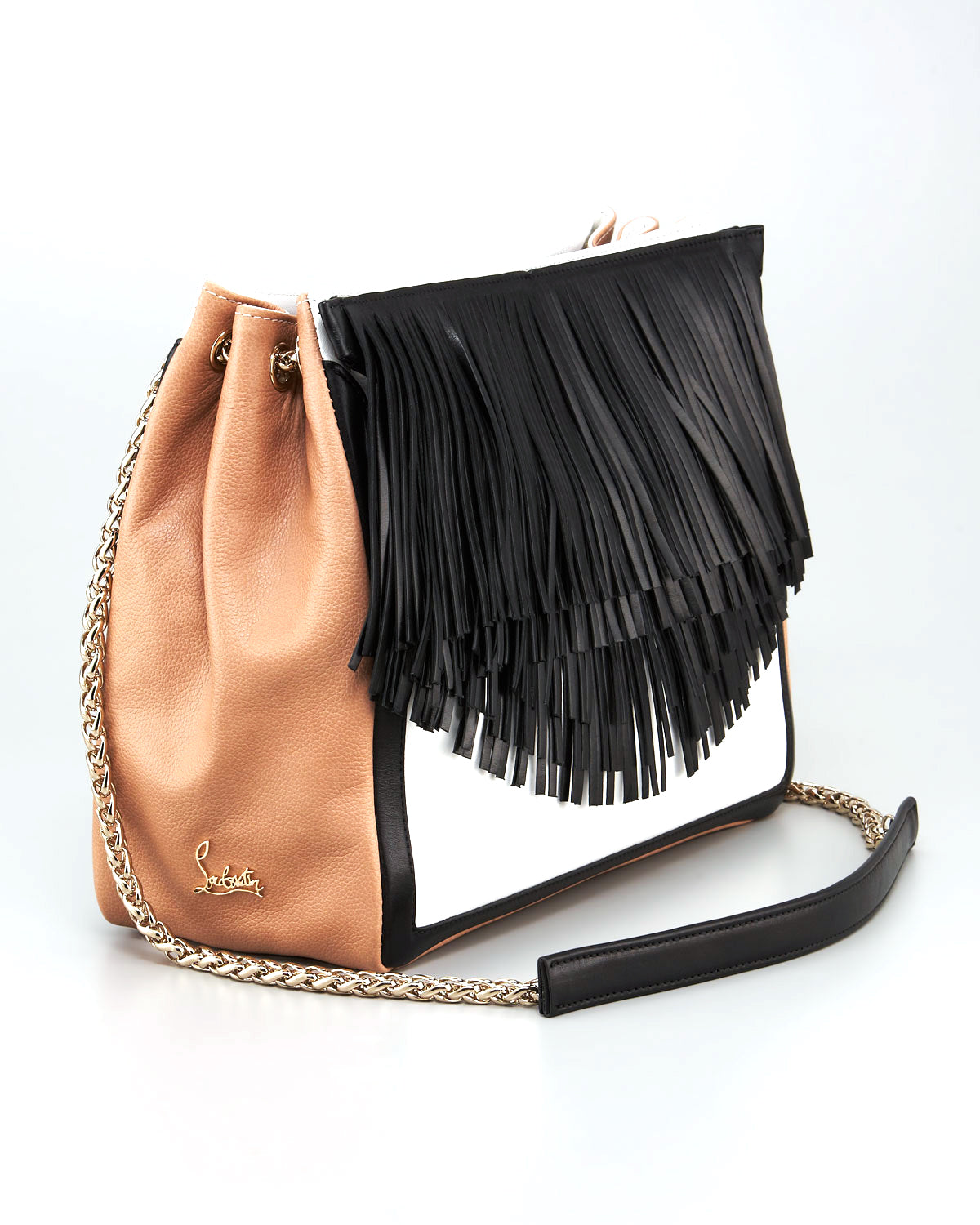Bolso de mano para mujer Christian Louboutin Artemis Tote Fringe