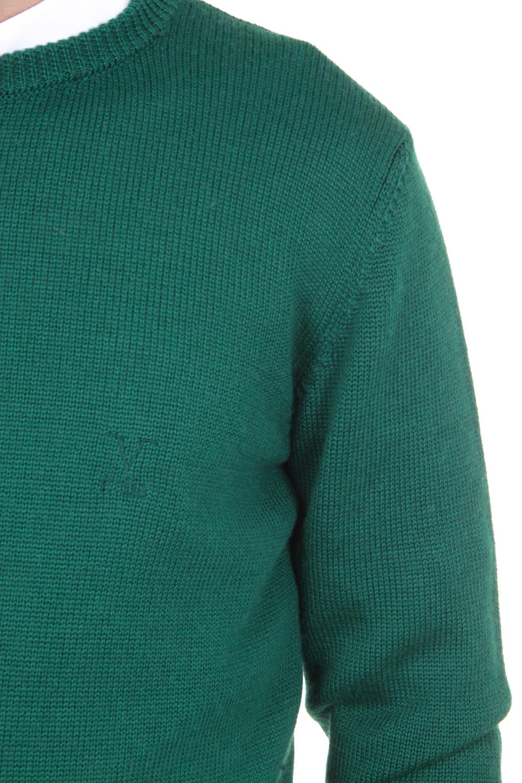 V 1969 Italia jersey cuello redondo hombre 9802 GIROCOLLO VERDONE