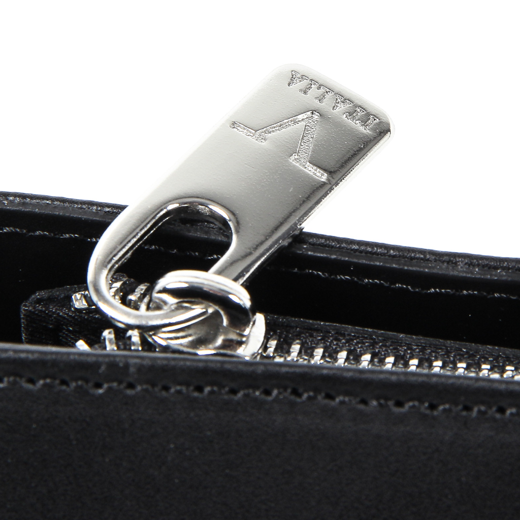 Bolso de mano para mujer V 1969 Italia V009-S RUGA NERO