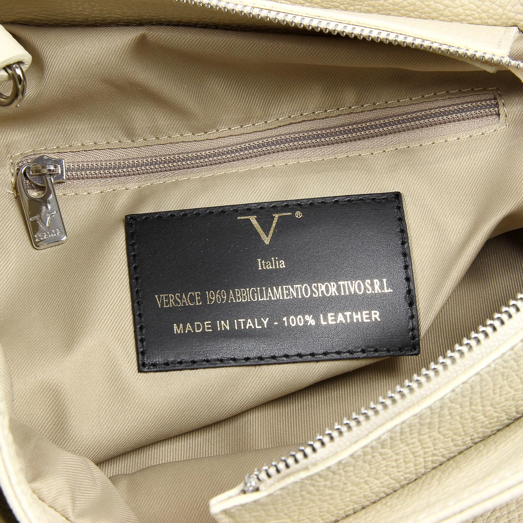 Bolso Mujer V 1969 Italia V012-S DOLLARO CREMA