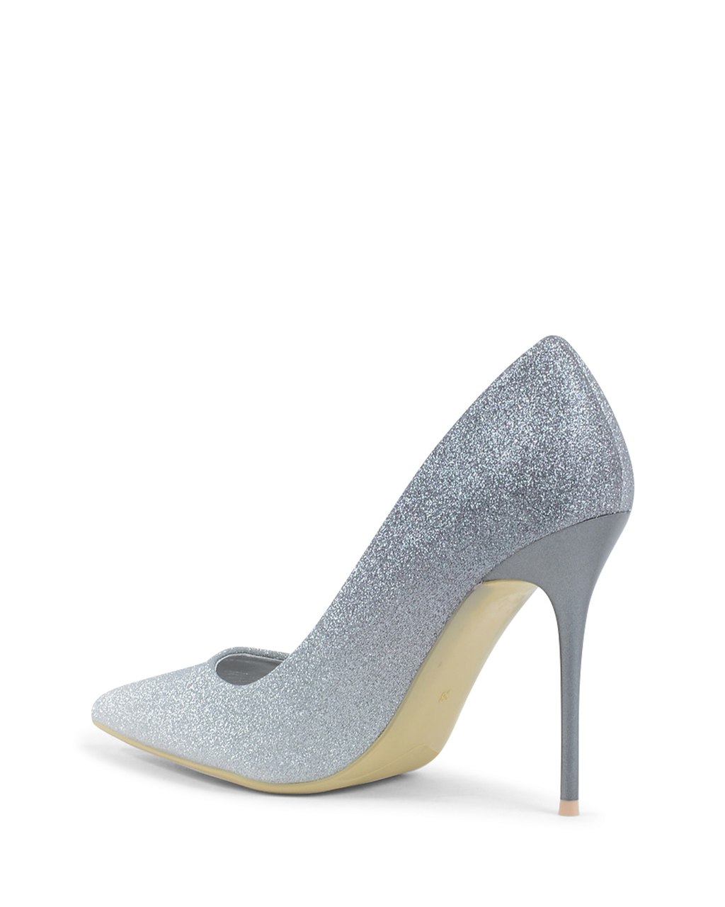 19V69 Italia - Zapatos de salón para mujer, color gris brillante, V168 GRIS