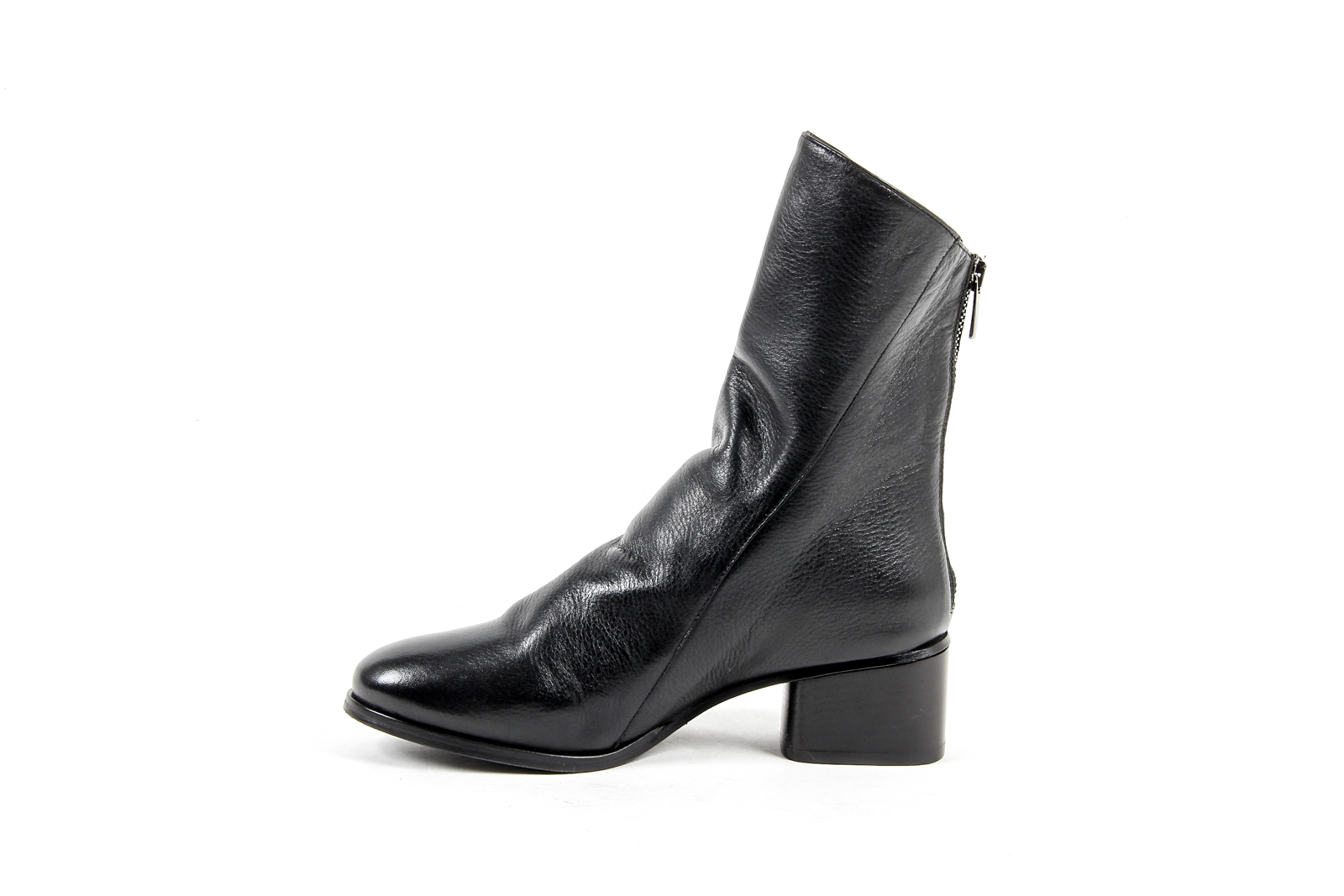V 1969 Italia Womens Short Boot Black PLUM