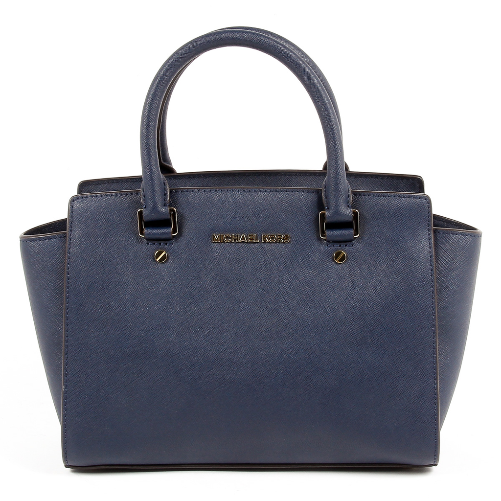 Michael Kors Womens Handbag SELMA 30S3GLMS2L NAVY