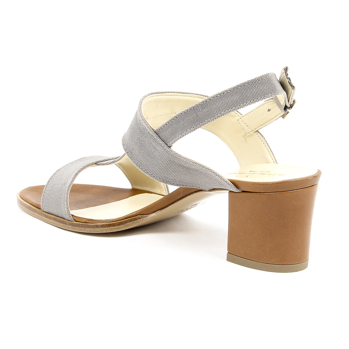 V 1969 Italia Sandalia para mujer Taupe PERLA