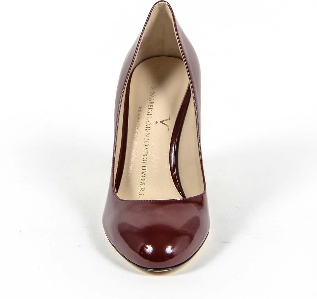 Zapatos de salón para mujer V 1969 Italia 3112331 VERNICE AMARANTO