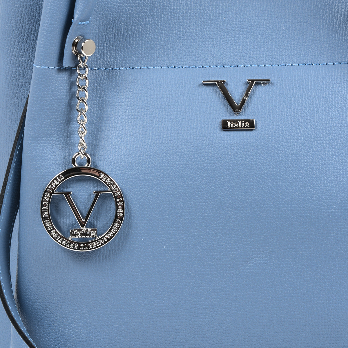 V 1969 Italia Bolso de mano para mujer azul claro ALESSIA