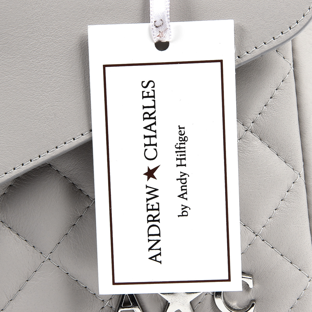 Andrew Charles Womens Handbag Grey AZALEA