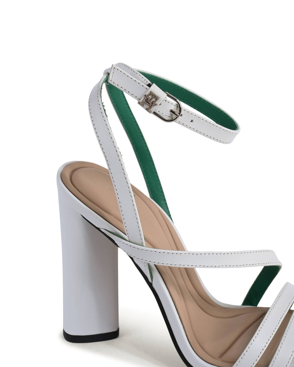 Sandalia Tommy Hilfiger para mujer blanca FW0FW07752YBL