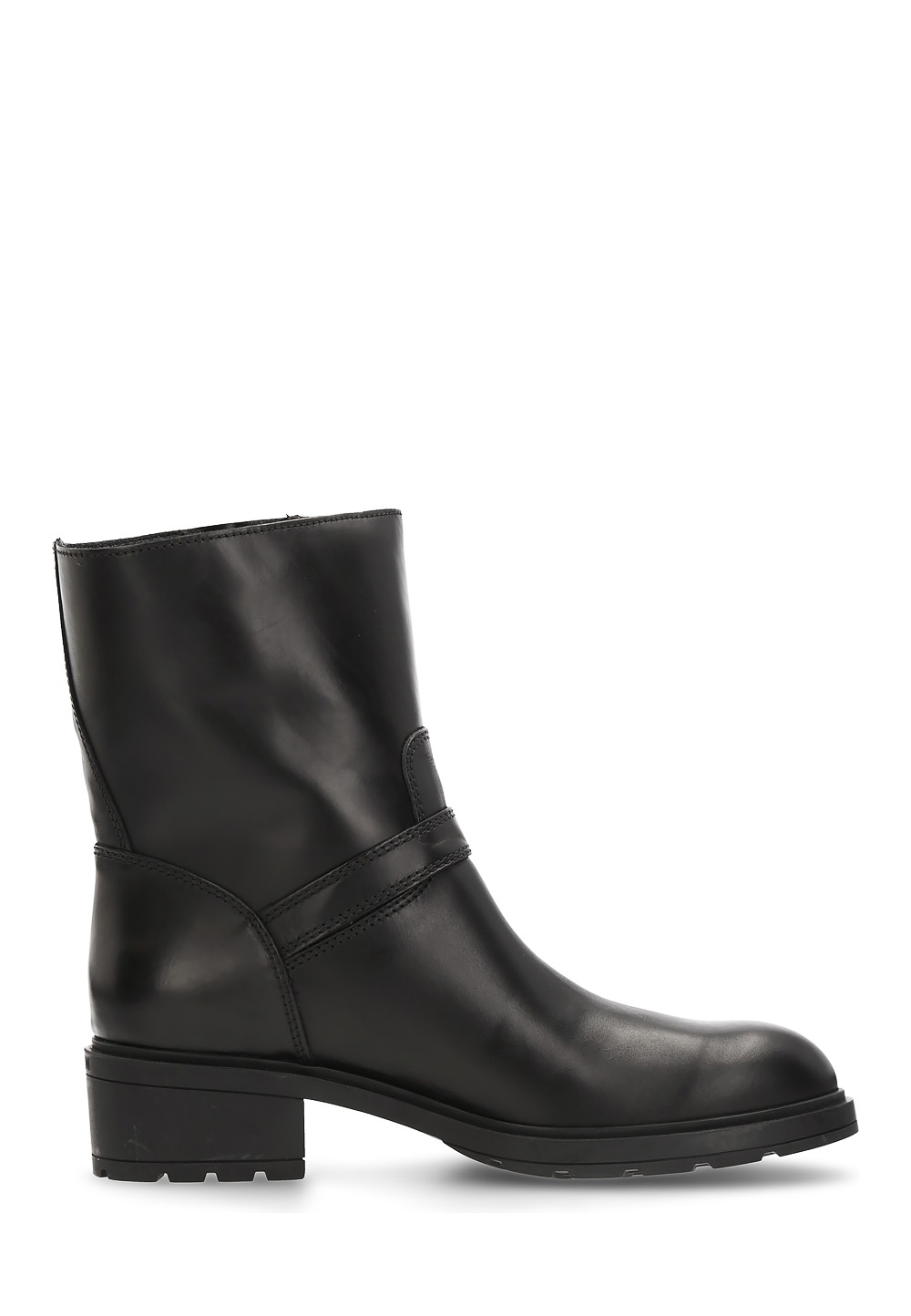Hogan Womens Short Boot Black HXW0830L940008NB999