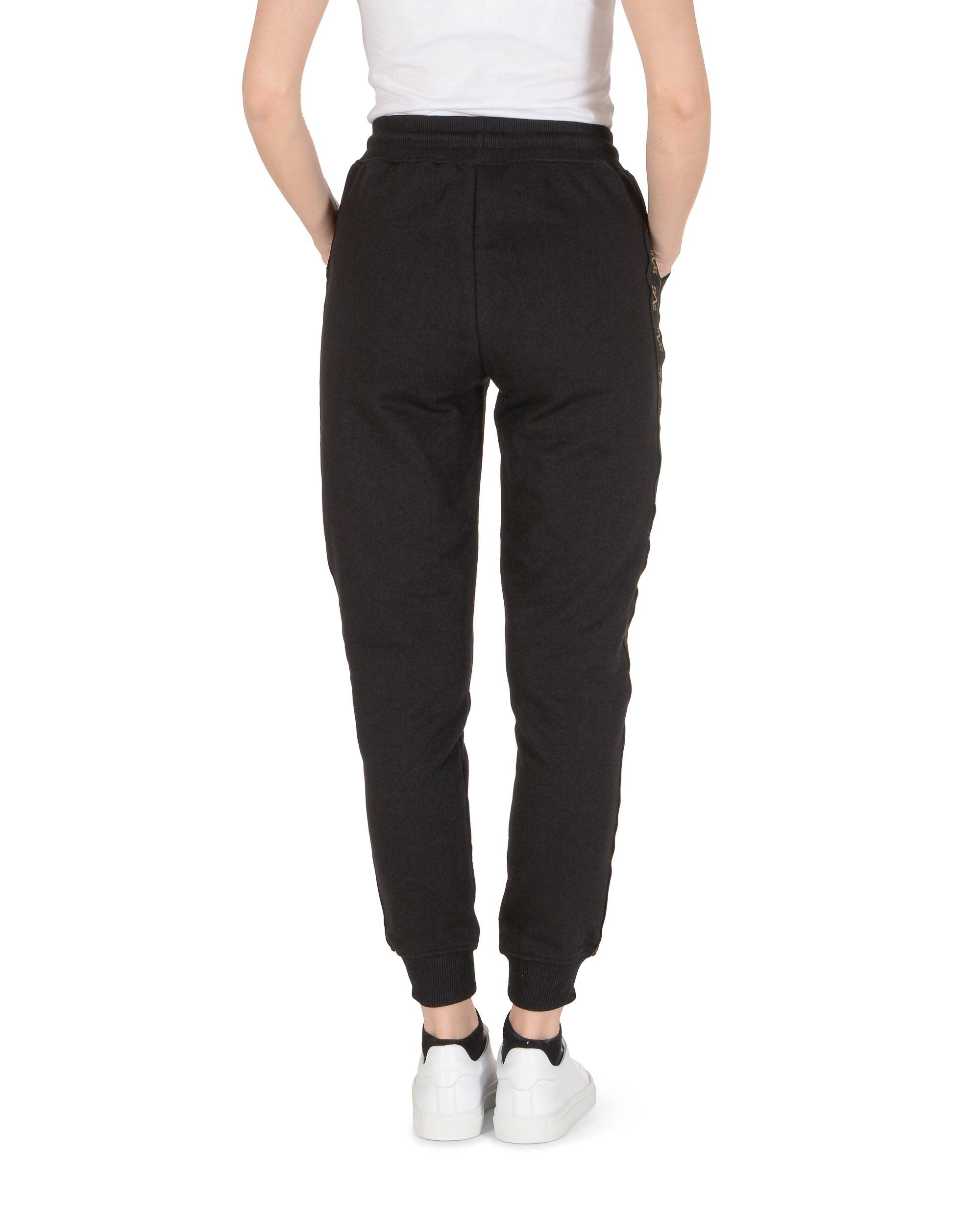 19V69 Italia Pantalones de mujer Negro BIANCA BLACK