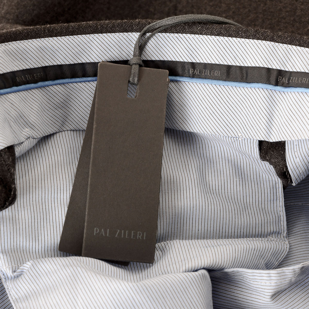 Pantalones Pal Zileri para hombre gris oscuro