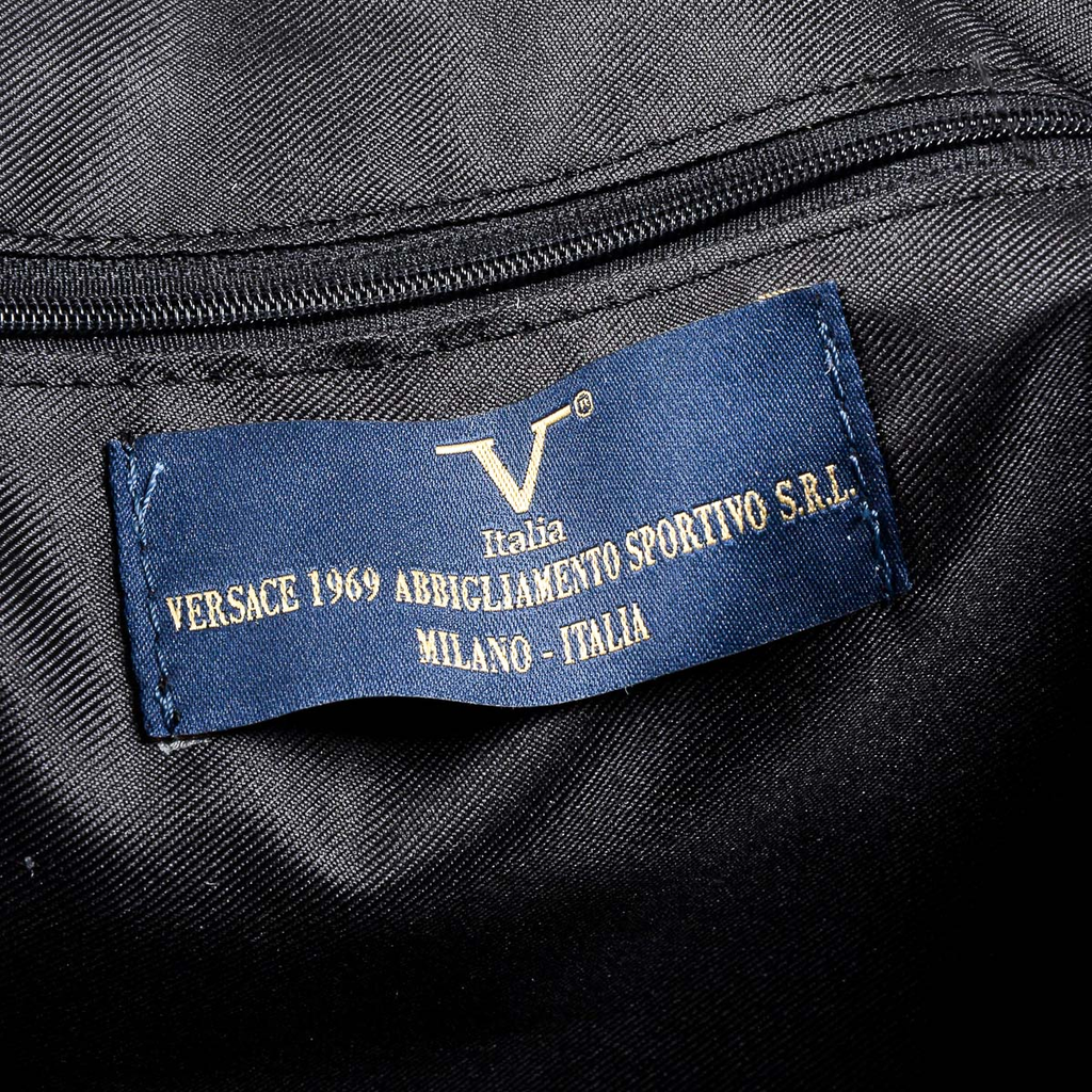 Bolso deportivo V 1969 Italia para hombre, color negro, KIEV