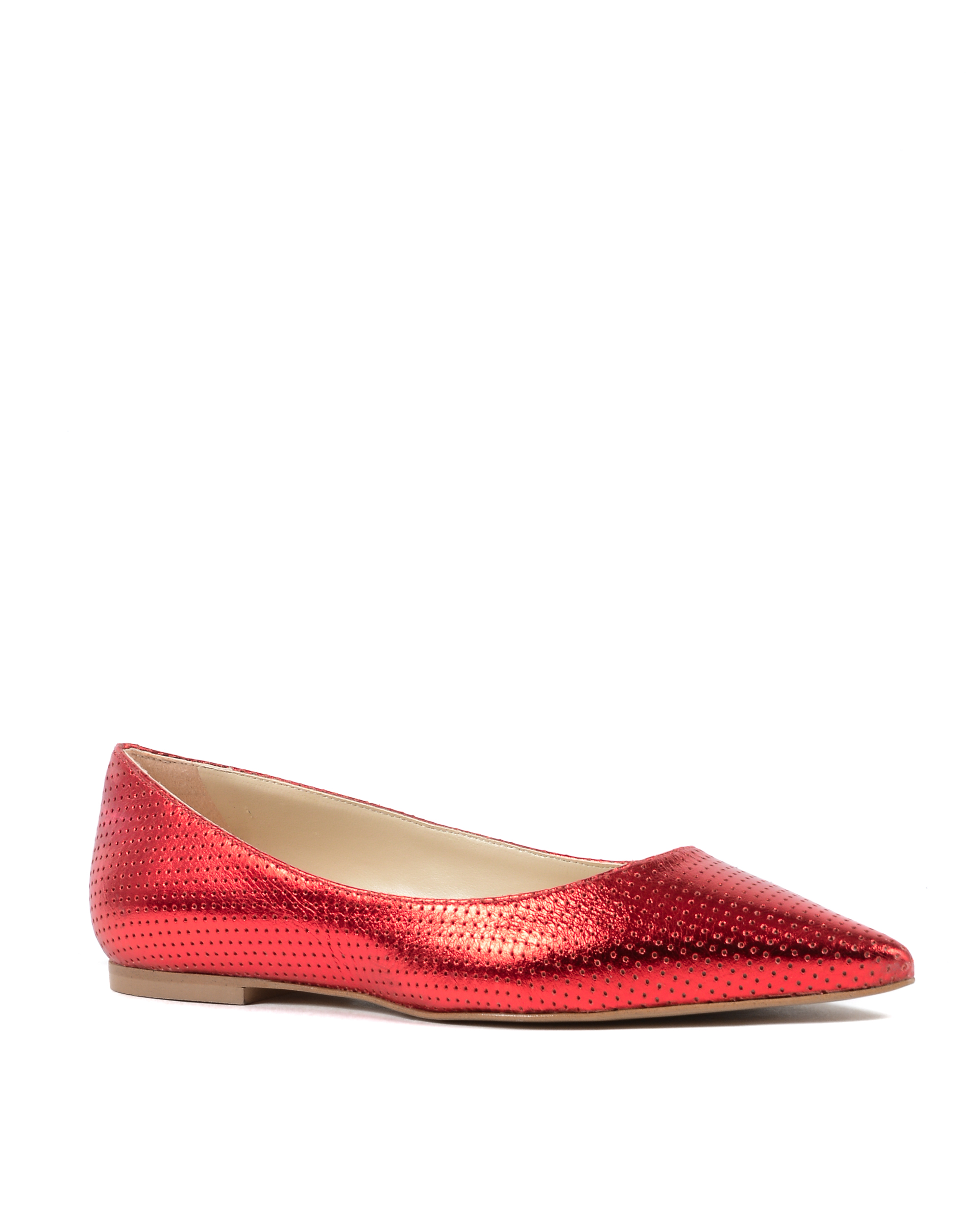 19V69 Italia Bailarina para mujer Lamè Rojo 4747 TRAF LAM ROSSO