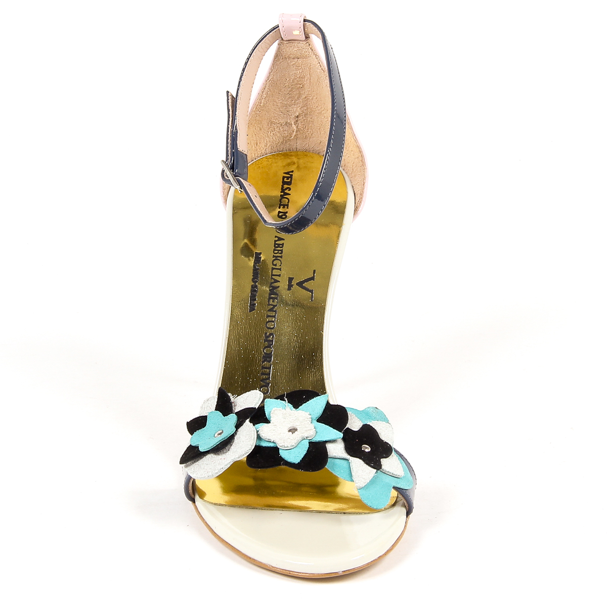 V 1969 Italia Sandalia de tira al tobillo para mujer Multicolor CATALINA