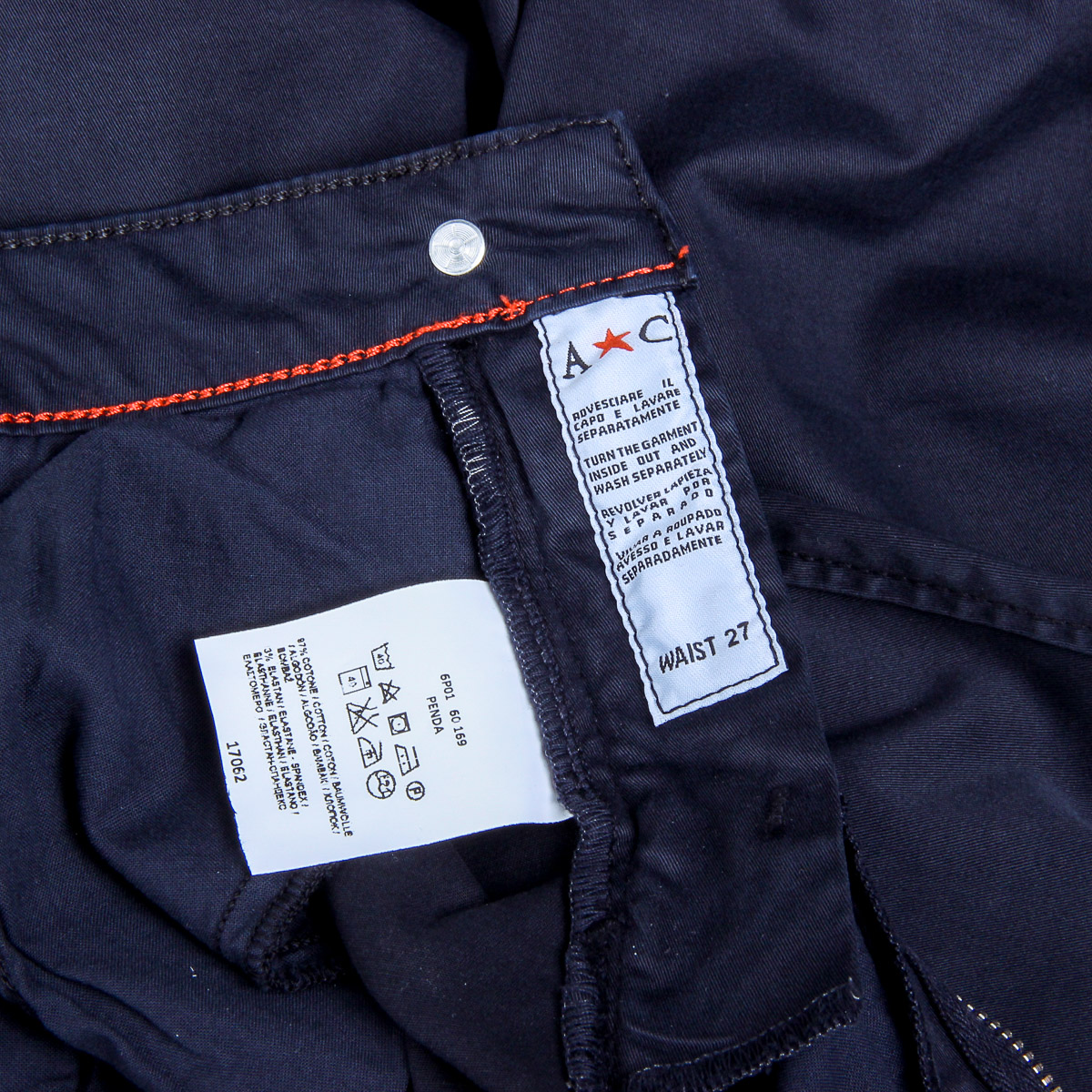 Pantalones de mujer Andrew Charles Azul PENDA