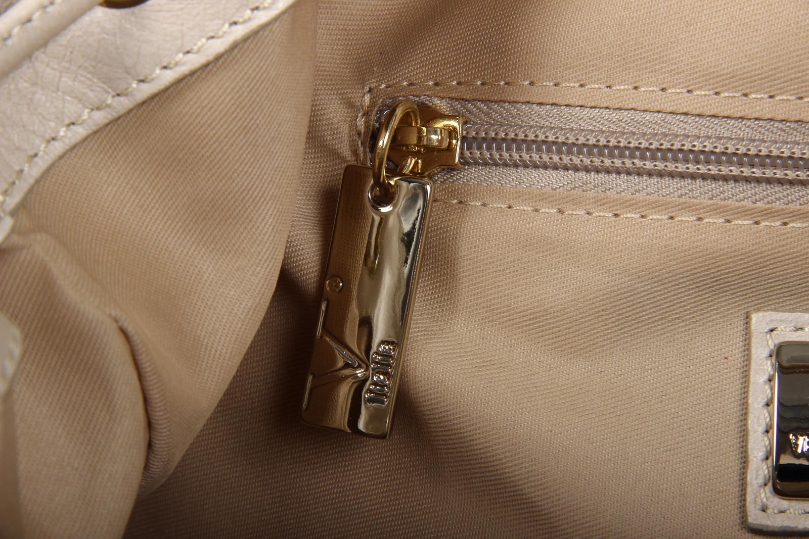 Bolso de mano para mujer V 1969 Italia V005 NAPPA BEIGE