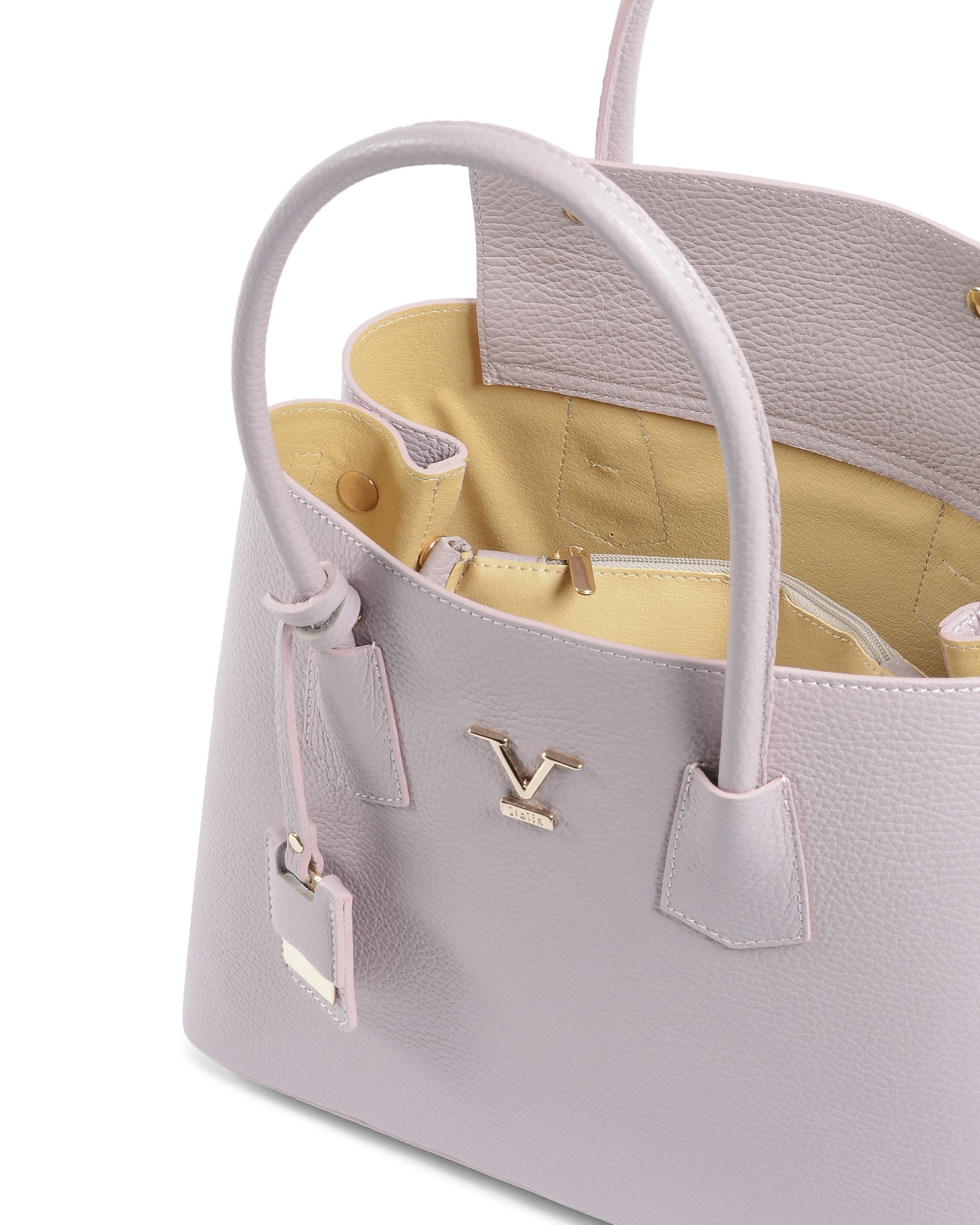 V Italia Womens Handbag Pink 10510 DOLLARO PINK