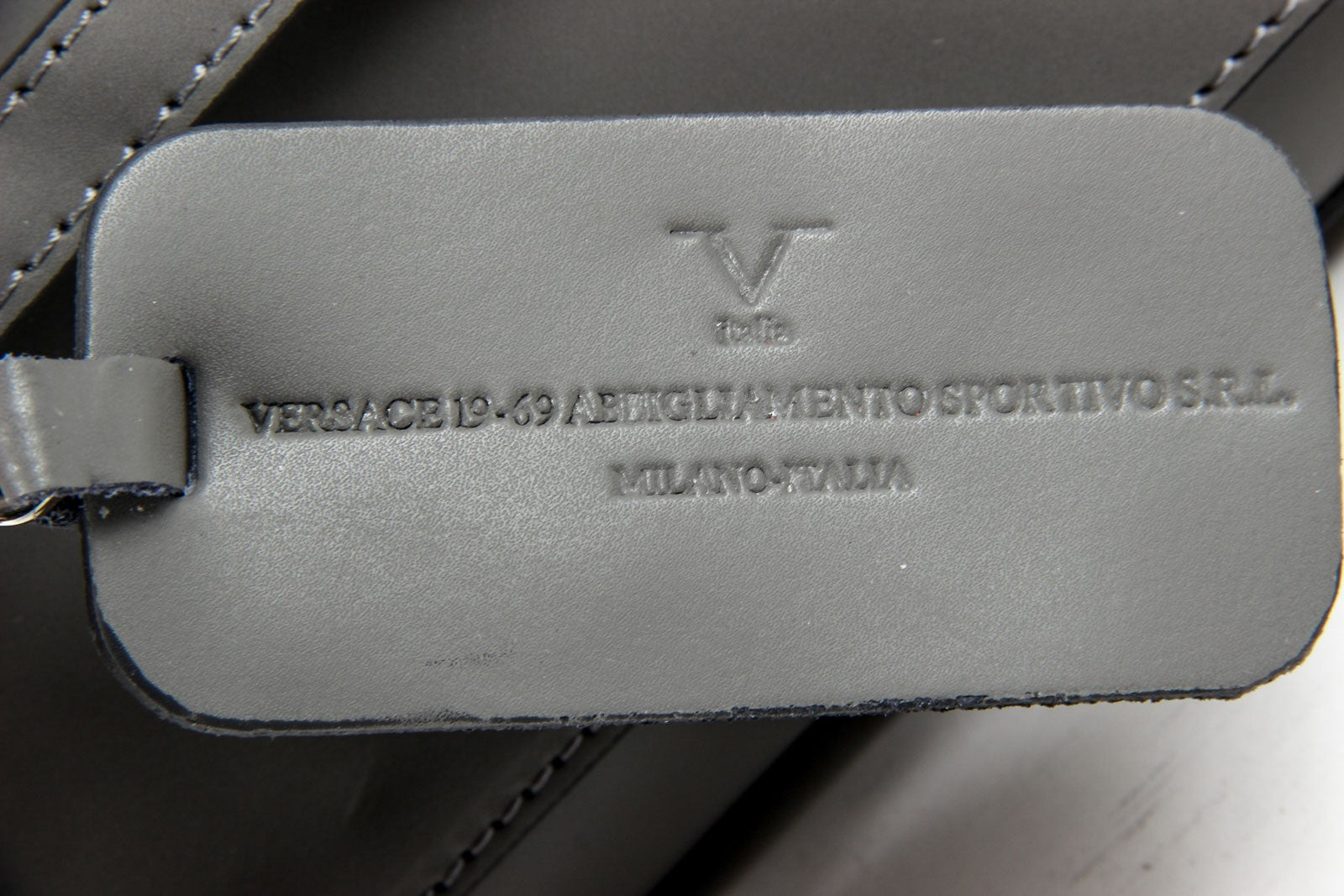 Bolso de mano para mujer V 1969 Italia V015-S RUGA GRIGIO