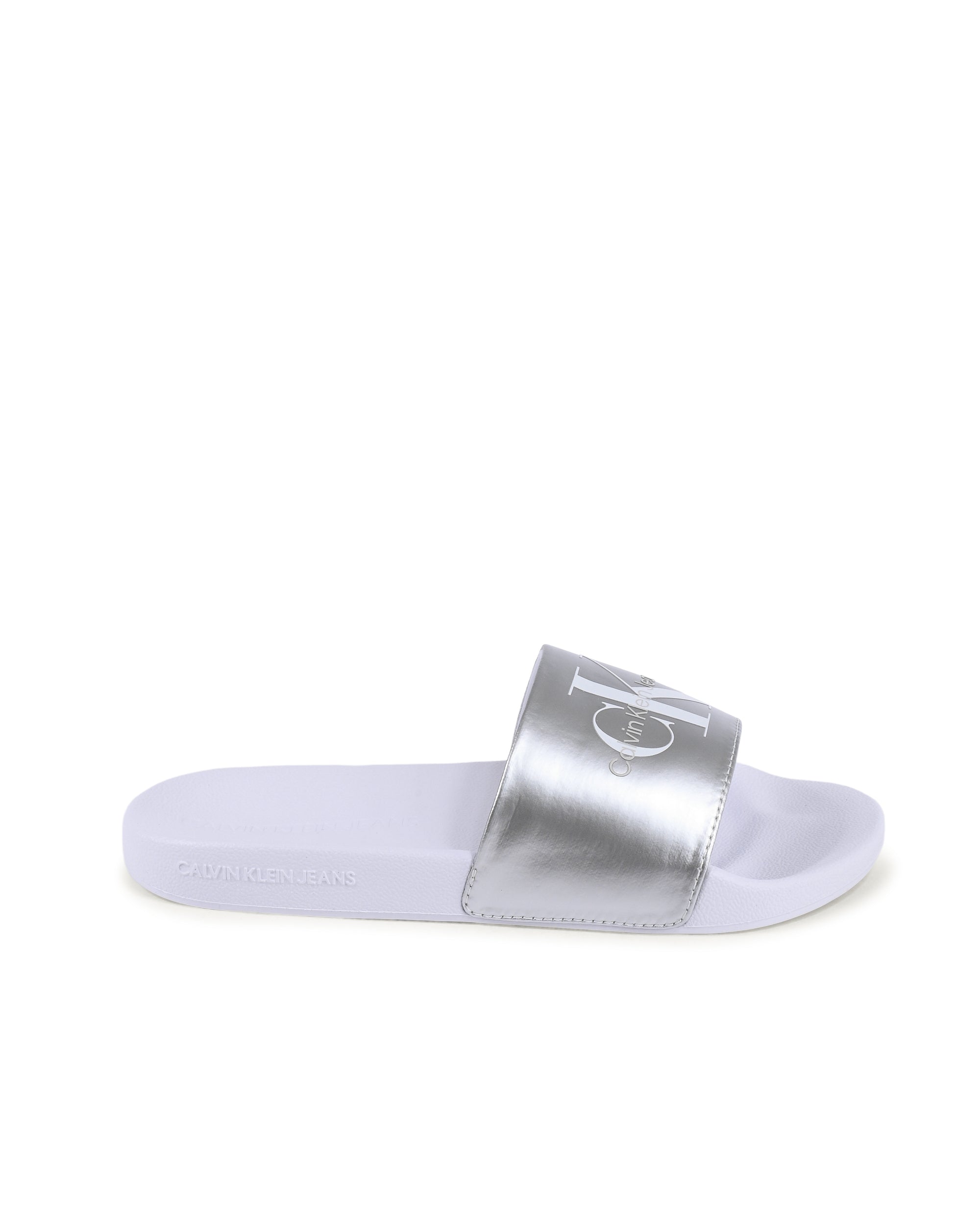 Calvin Klein Women Flip Flops WHITE YW0YW012430K9