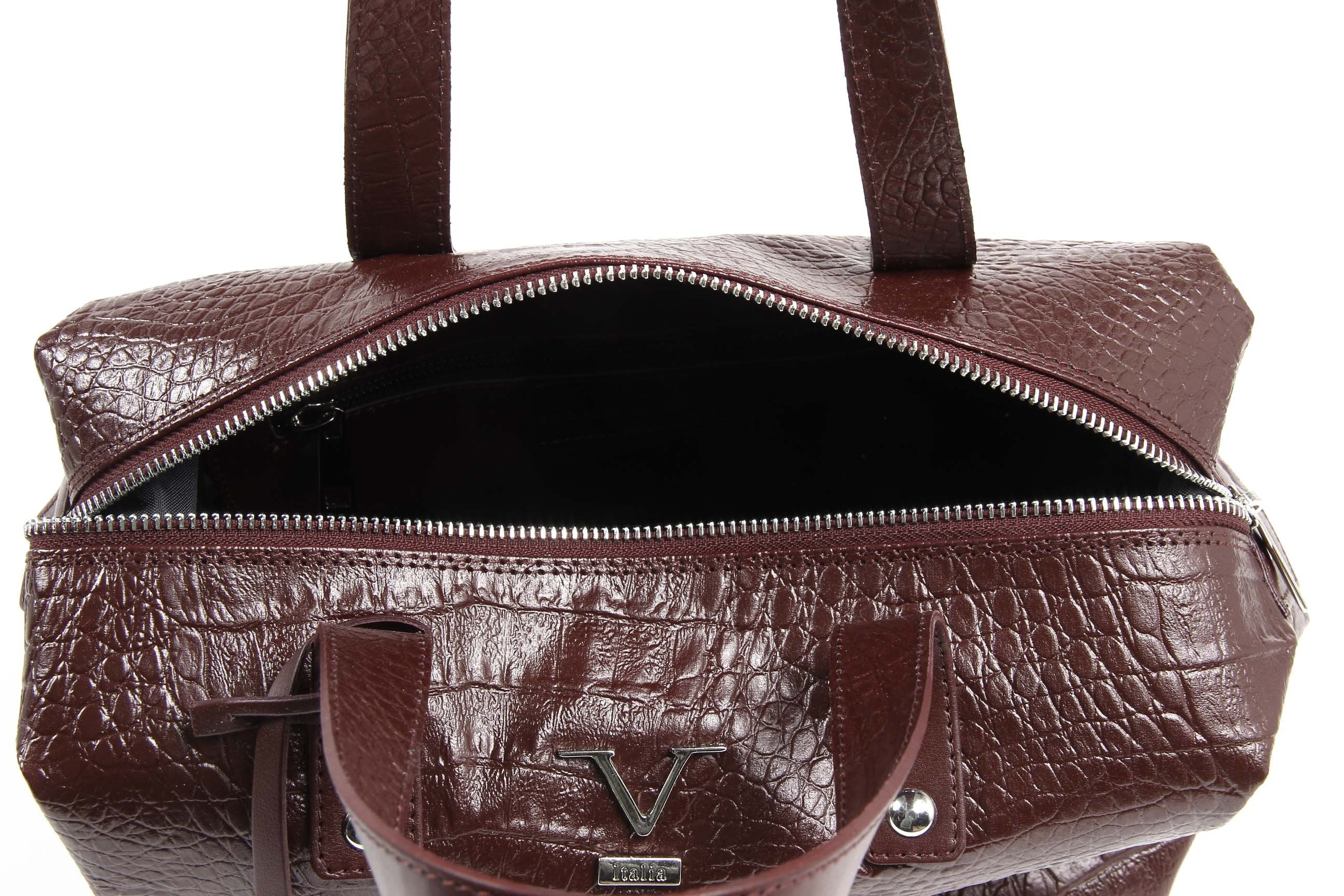 Bolso Mujer V 1969 Italia ARC03 ROMINA COCCO BURDEOS