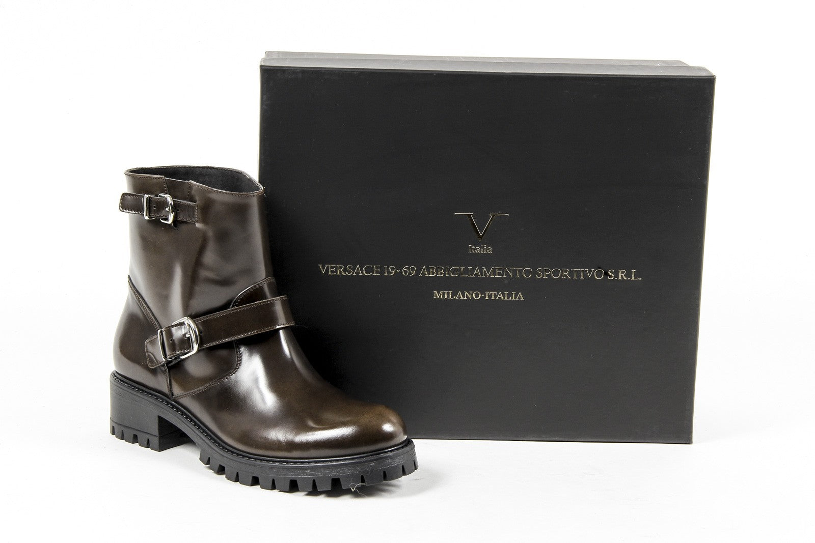 V 1969 Italia Bota corta para mujer B1441 AMALFI MORBIDO BARK