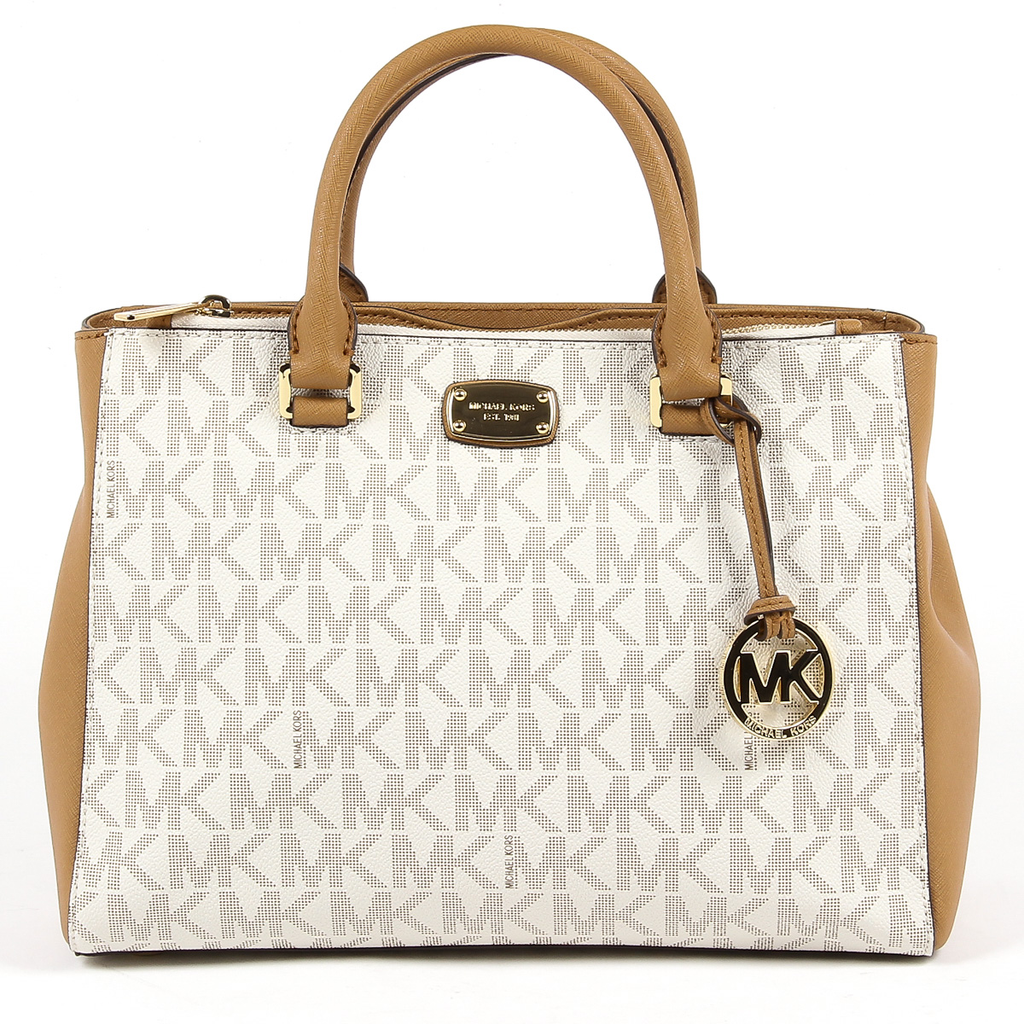 Michael Kors Womens Handbag KELLEN 35S7GSOS2B VANILLA ACRN